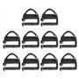 EHDWXVZM 10 Pièces Boucles De Remplacement De Sac À Dos