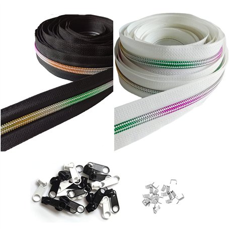 rumitpan Fermeture Éclair spiralée sans fin