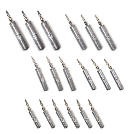 WJUAN Plombs de Pêche Fer Poids Pêche Plombs Poids