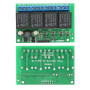 Relaismodul, 4-Kanal-Flip-Flop-DC 12 V Bistabil Selbstsperrendes Relaismodul Niedrigpuls-Trigger-Relais 6-24 VDC