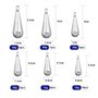 Roosea 28 PCS Poids de Pêche Sinker Plomb de Peche Plomb Drop Shot Plombs de Poids Plomb Peche Carpe Plombs de Pêche pour la Pêc