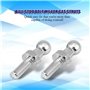 EBTOOLS pour rotule de vérin de hayon pour pour rotule verin pour ball stud 2PCS Boulon de Goujon de Boule de Voiture M6 pour Ac
