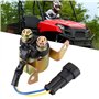 Relais Solénoïde Demarreur,Miyinla Universel 12V 41947 4121 Relais de Démarreur pour TPOLARIS 4 Ho 4X4 21-212