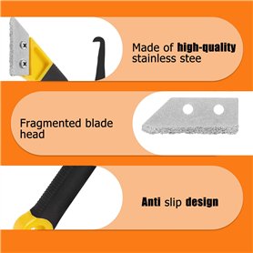 Rapporteur de précision en acier inoxydable creux (120 * 150mm)