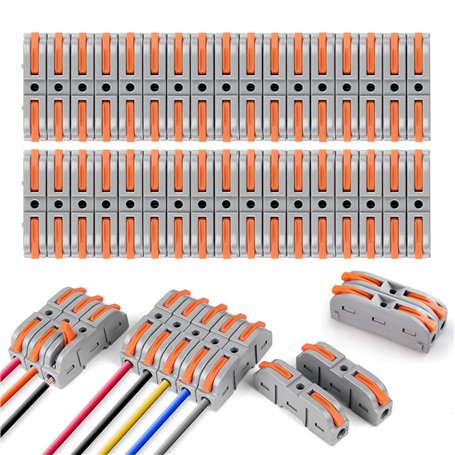 Frogetu 34 Connecteurs Électriques