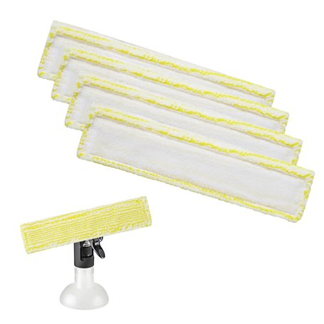Neuytiky 4 Pcs Bonnettes Microfibre Accessoire pour Kärcher Nettoyeu