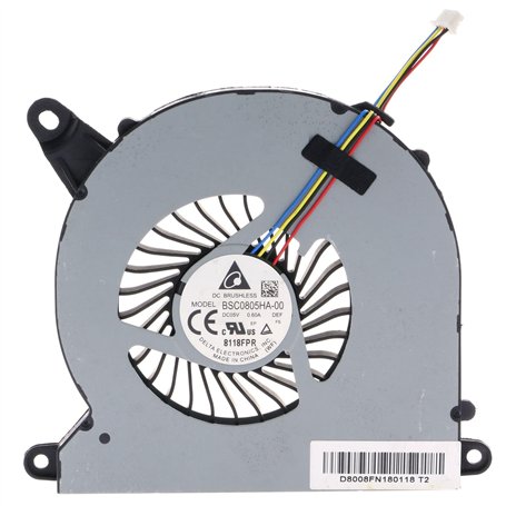 Tradock Ventilateur de refroidissement pour micro-ordinateur central à deux disques durs M.2+SATA3 pour Intel NUC8i7BEH BSC0805H