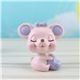 Healifty Figurine Souris Miniature résine Animal Sculpture Statue Articles Ornements pour la décoration de Bureau à Domicile (Ro