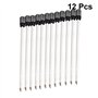 TOYANDONA Lot de 12 stylos à bille à pointe interchangeable - Pointe lisse - 7 cm - Pour l'école, la maison, le bureau - Encre n