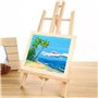 30 cm Chevalet Pliable en Bois pour Peintures
