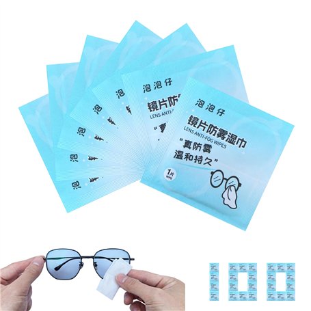 RYHHH Lot De 100 Lingettes Nettoyantes Pour Lunettes