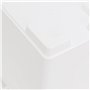 PINGEUI Lot de 6 jardinières rectangulaires en Plastique de 43 cm, pour Rebord de fenêtre, conteneurs de Culture de légumes avec