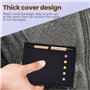 WOLMIK Sticky Notes Set de notes autocollantes avec stylo et porte-stylo, petit bloc-notes pour bureau, étudiants, voyages, note