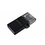 Kingston DataTraveler microDuo3 G2 - DTDUO3G2/64GB Clé microUSB et USB Type-A pour Android OTG, Noir
