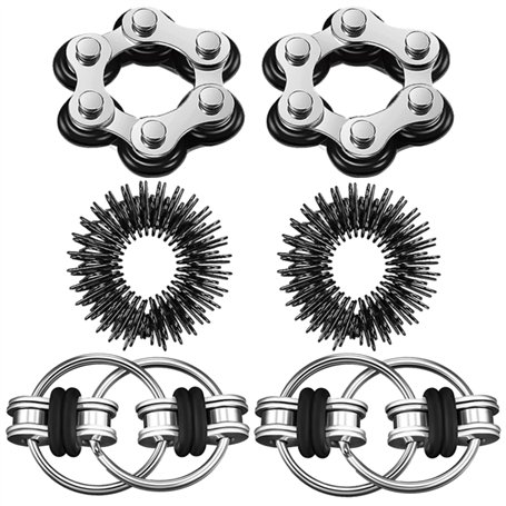 Steemjoey 6Pcs Fidget Toy Anti Stress Jouet