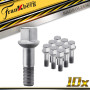 Frankberg Lot de 10 boulons de roue compatibles avec 124 190 Classe A Classe C CLC E SL SLK Vaneo 1982-2011 0009904807