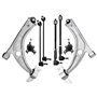 Frankberg Kit de bras de suspension Avant Compatibles avec Q3 8UB 8UG F3B Alhambra 710 711 CC 358 P.a.s.s.a.t 3C2 3C5 362 365 35