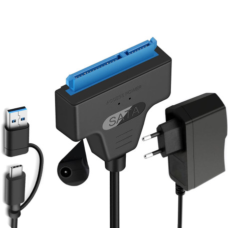 GERUI Adaptateur USB SATA vers USB