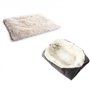 2 en 1 Double Usage Panier pour Chat Coussin pour Chien Doux et Confortable Chaud Nid Chiot Panier Chat Moe