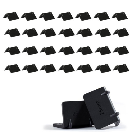 Zzcy 30 Pcs Protection des Bord d'emballage en Carton 25mm Cargaisons de Protection de Bords L'expédition Protecteurs à Plat en