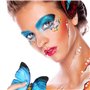 SamHeng 8 Paires Ombre à Paupières Tatouage Autocollants, Briller Maquillage Transfert Stickers pour Performance sur Scène, Visa
