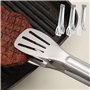 DHSBGWSX Lot de 4 pinces alimentaires en acier inoxydable - Accessoires de cuisine pour barbecue, buffet, salade