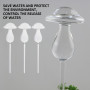 Lot de 3 appareils d'irrigation automatique des champignons, boule d'irrigation des plantes, compte-gouttes en forme de champign