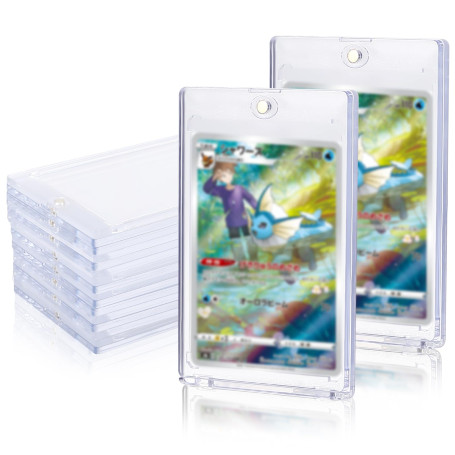 Sprifityy Lot de 12 Magnetic Trading Card Holder 35pt