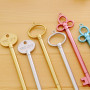 TheStriven 24 pièces Stylos gel Créatifs en Forme de Clé Stylo en Forme de Clé de Dessin Animé Stylos à Bille en Forme de Clé St