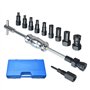 Zoomtools 12/13 pièces 8-32 mm Extracteur de roulement intérieur trou borgne Kit de retrait de roulement avec marteau coulissant