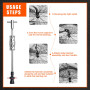 Zoomtools 12/13 pièces 8-32 mm Extracteur de roulement intérieur trou borgne Kit de retrait de roulement avec marteau coulissant