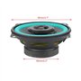 Aramox Haut-Parleur Tweeter de Voiture, 4 Pouces 100W Haut-Parleur Puissant de Voiture Tweeter de Puissance de Musique de Porte 