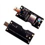 LeHang Adaptateur NGFF (M.2) vers USB 3.0 avec Fente pour Carte SIM 8 Broches pour Module 3G / 4G / 5G