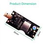LeHang Adaptateur NGFF (M.2) vers USB 3.0 avec Fente pour Carte SIM 8 Broches pour Module 3G / 4G / 5G