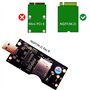 LeHang Adaptateur NGFF (M.2) vers USB 3.0 avec Fente pour Carte SIM 8 Broches pour Module 3G / 4G / 5G