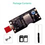 LeHang Adaptateur NGFF (M.2) vers USB 3.0 avec Fente pour Carte SIM 8 Broches pour Module 3G / 4G / 5G