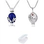YouU Le Journal de Vampire Daywalking Katherine Collier Pendentif Charmant Collier-bleu Royal pour les Fans