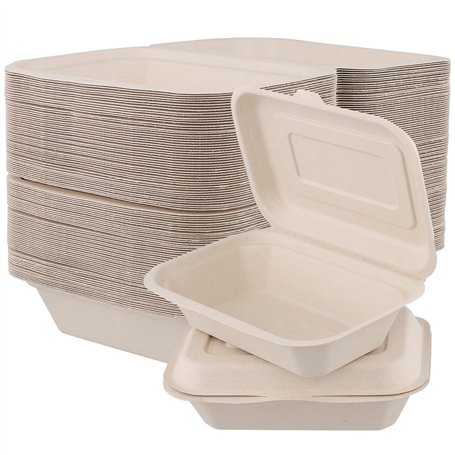 KOHAND Lot de 100 boîtes d'emballage alimentaire pour la maison