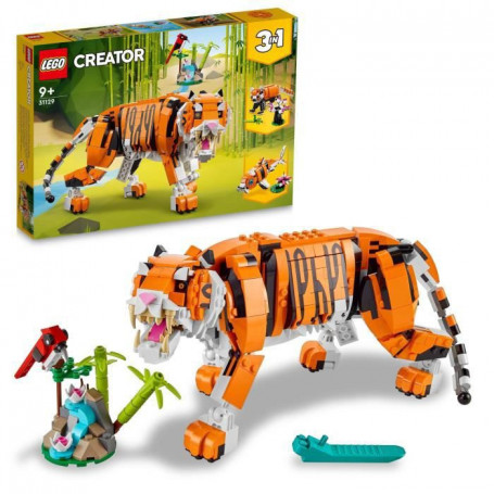 LEGO 31129 Creator 3 en 1 Sa Majesté le Tigre. Jouets Animaux pour Filles et Gar 59,99 €