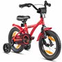 PROMETHEUS BICYCLES Velo Enfant 4 Ans Garcon vélo Fille 14 Pouces a Roulette pour 3 a 5 Ans - BMX en Rouge