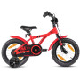 PROMETHEUS BICYCLES Velo Enfant 4 Ans Garcon vélo Fille 14 Pouces a Roulette pour 3 a 5 Ans - BMX en Rouge