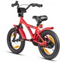 PROMETHEUS BICYCLES Velo Enfant 4 Ans Garcon vélo Fille 14 Pouces a Roulette pour 3 a 5 Ans - BMX en Rouge