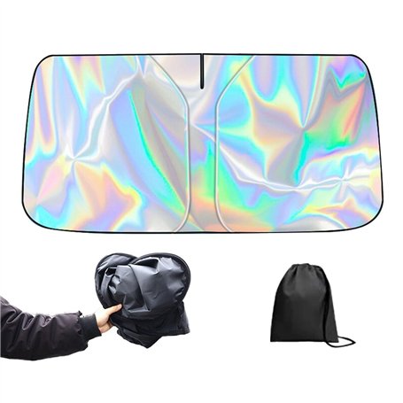 1 Pare-Soleil De Voiture Et 1 Sac De Rangement