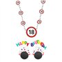 RELKLYU 1 Collier De 18 Ans