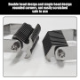 RELKLYU 2 Morceaux De Peigne D'Épilation pour Animaux De Compagnie, Accessoires De Toilettage pour Animaux De Compagnie, Outils