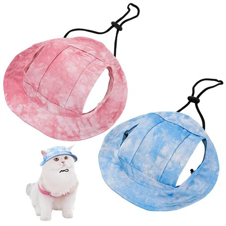 2 Morceaux De Chapeau De Protection du Soleil pour Animaux De Compagnie