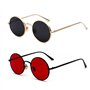 TYFGRT Pack De 2 Lunettes De Soleil Rondes