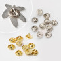 50 Morceaux De Boucles D'Aiguille en Métal, Matériaux De Bijoux De Bricolage, Accessoires De Bijoux, Peuvent Faire des Broches,