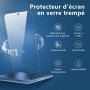 NEW'C Lot de 3, Verre Trempé pour Xiaomi Redmi Note 11 Pro, Redmi Note 11 Pro 5G, Film en Protection écran efficace contre les R
