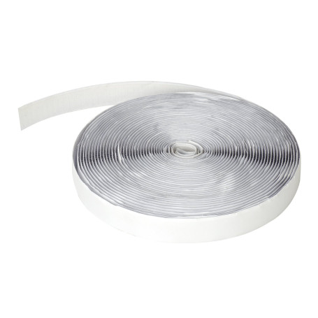 HOOMEE Ruban Adhésif Crochet pour Moustiquaires Magnétiques- Ruban à Crochets - (12Mx2 CM,Blanc)